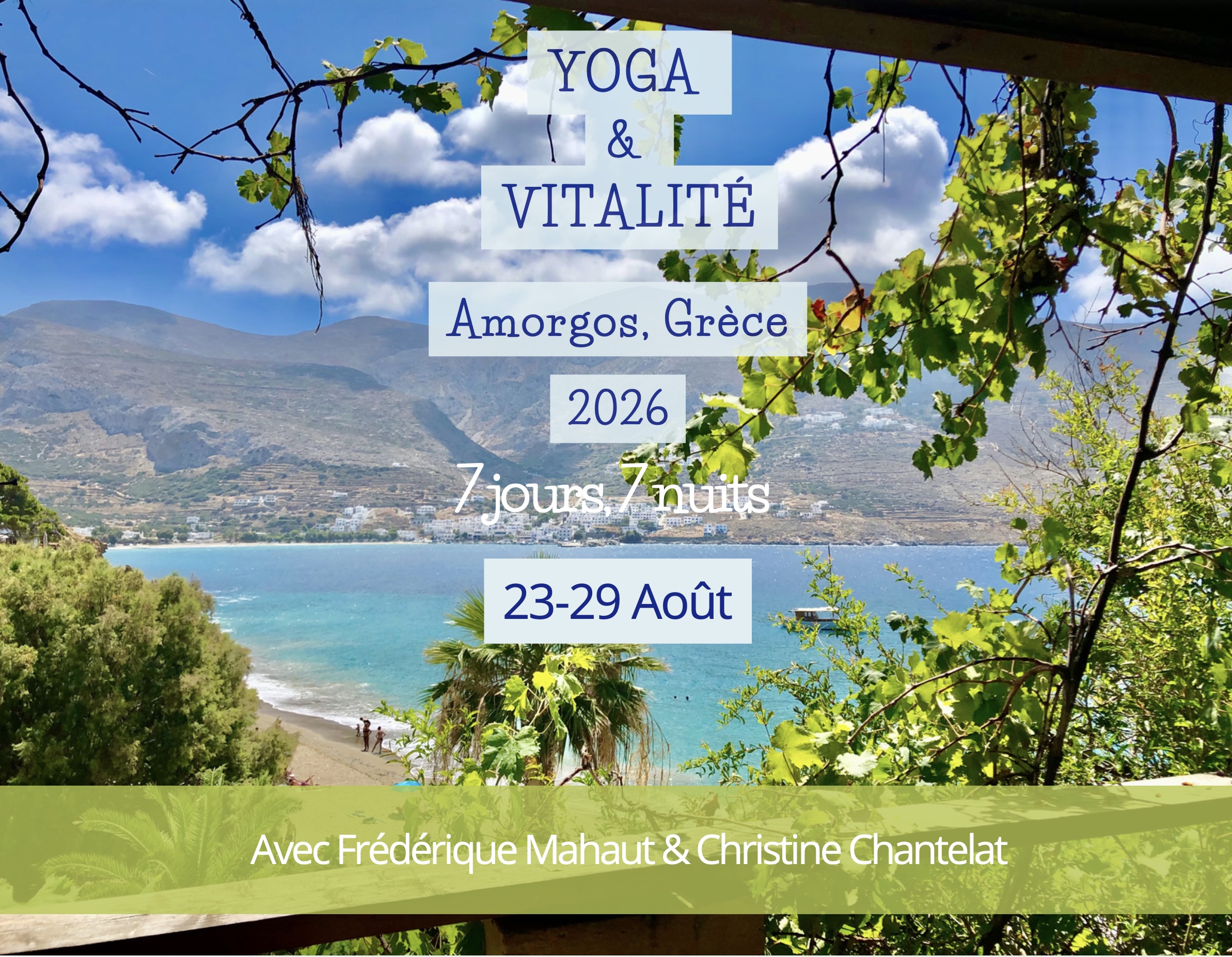 Screenshot Stage Yoga et Vitalité23-29 Août 2026-Amorgos, Grèce