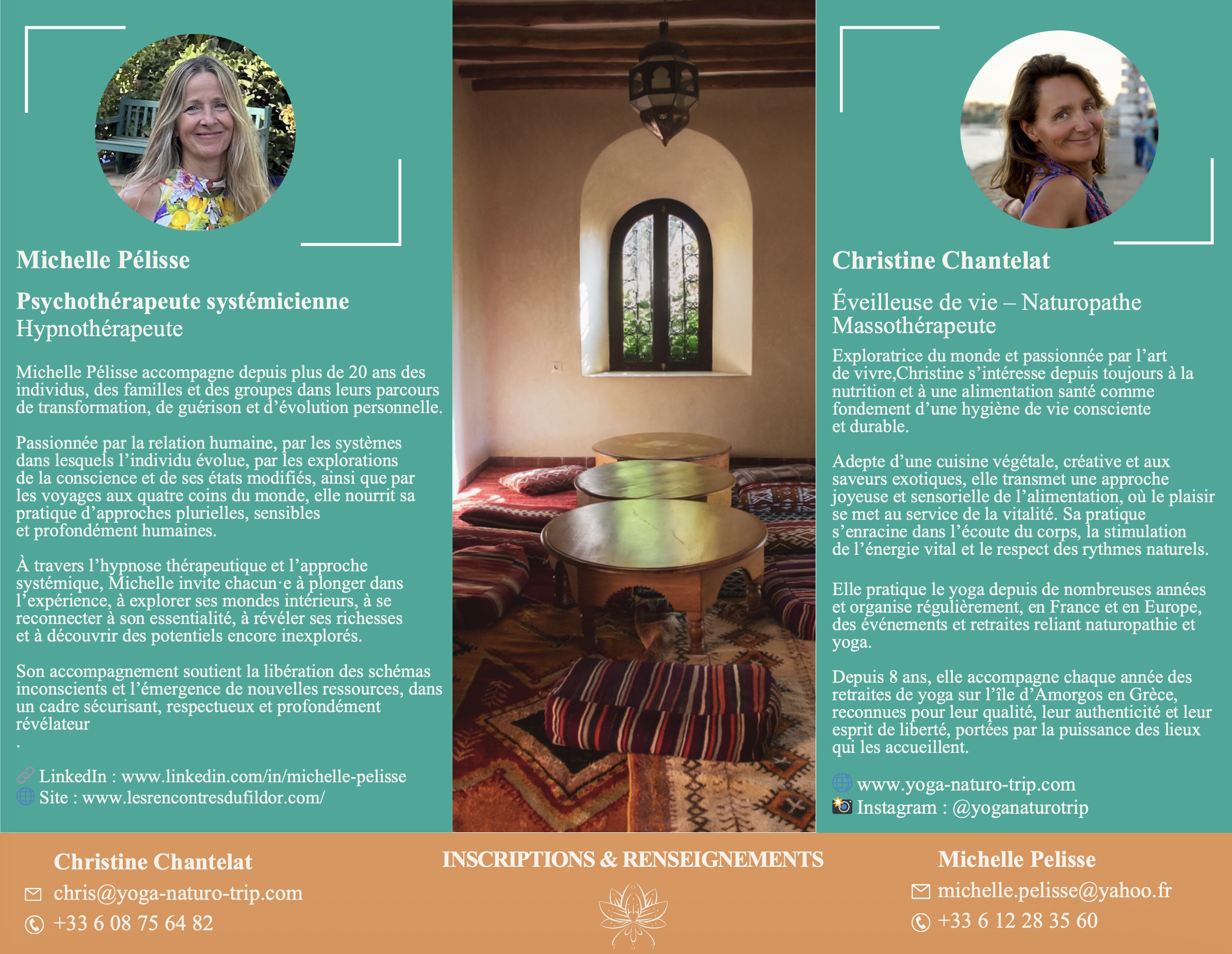 Stages Yoga et Vitalité  juillet 2026-Amorgos, Grèce