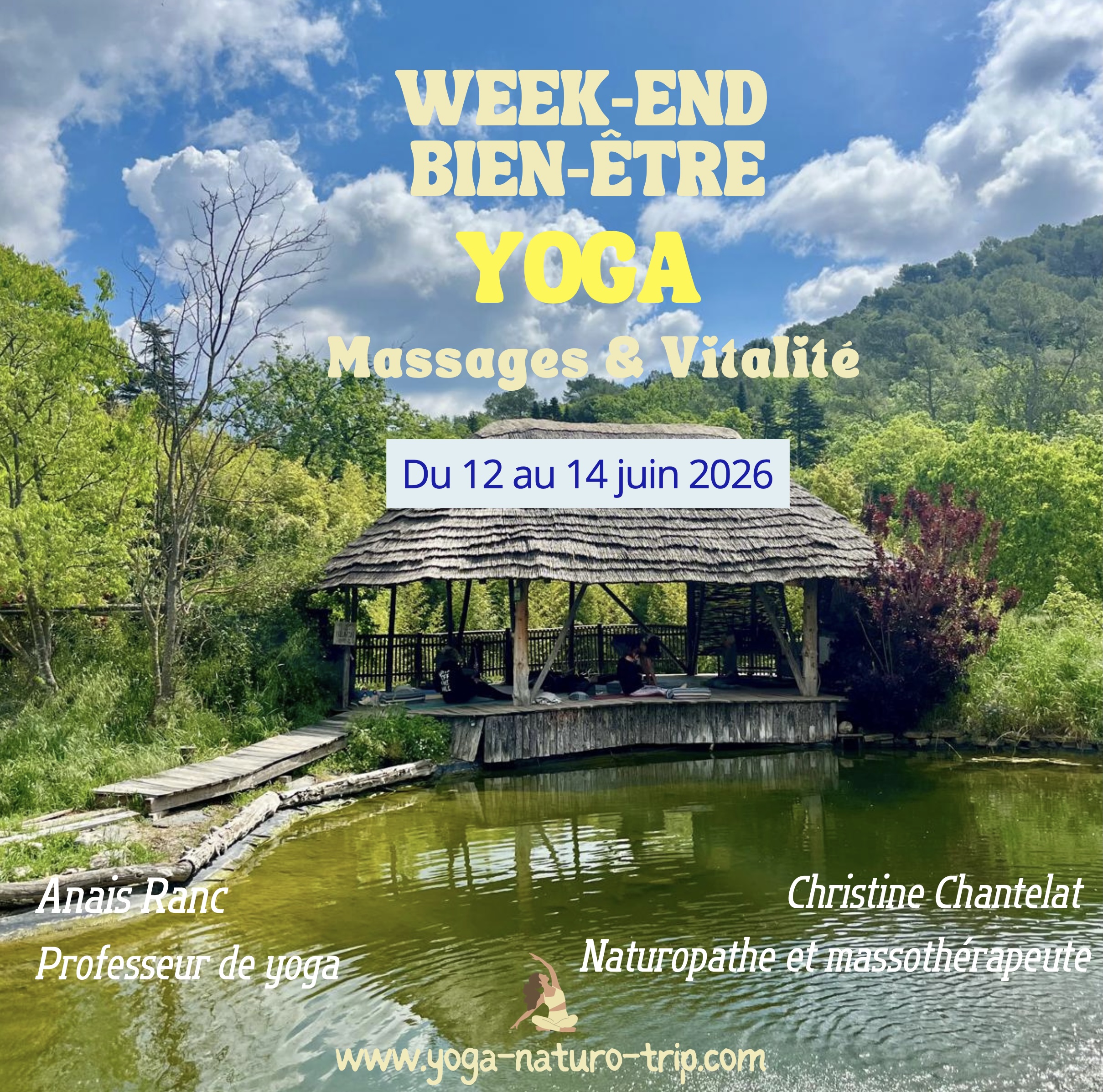 Screenshot Week end yoga et bien-être - Novembre 2026 - Provence